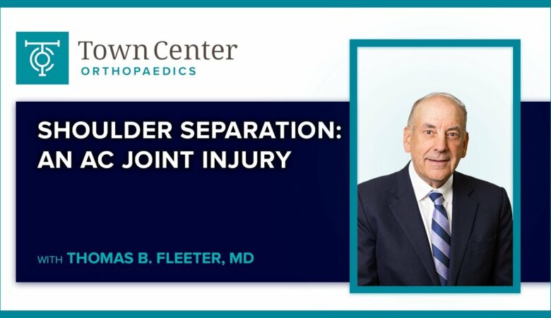 Shoulder Separation: An AC Joint Injury