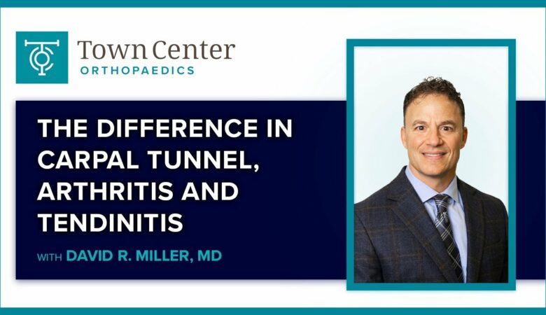 The Differences in Carpal Tunnel, Arthritis, and Tendonitis - Dr. David R. Miller